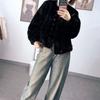 Premium Imitation Mink Soft Waxy Plush Short Coat Women'S Winter Light Luxury Environmentally Friendly Fur Fur Coat