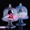 12pcs With Dome Cover Small Cake Display Stand Mini Size Cake Plate With Lid Dessert Tray  Tea Party