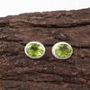 Peridot Earrings Gemstone Jewelry, 925 Solid Sterling Silver Earrings, Handmade Jewelry Earrings, Gift For Her