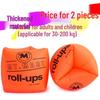 Adult & Child Inflatable Swim Arm Bands - PVC Airbag Arm Floats for Beginners