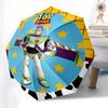 Toy Story,Buzz Lightyear Automatic Opening and Closing Umbrella - 8-rib Reinforced Folding Design, Lightweight and Portable, Suitable for Da