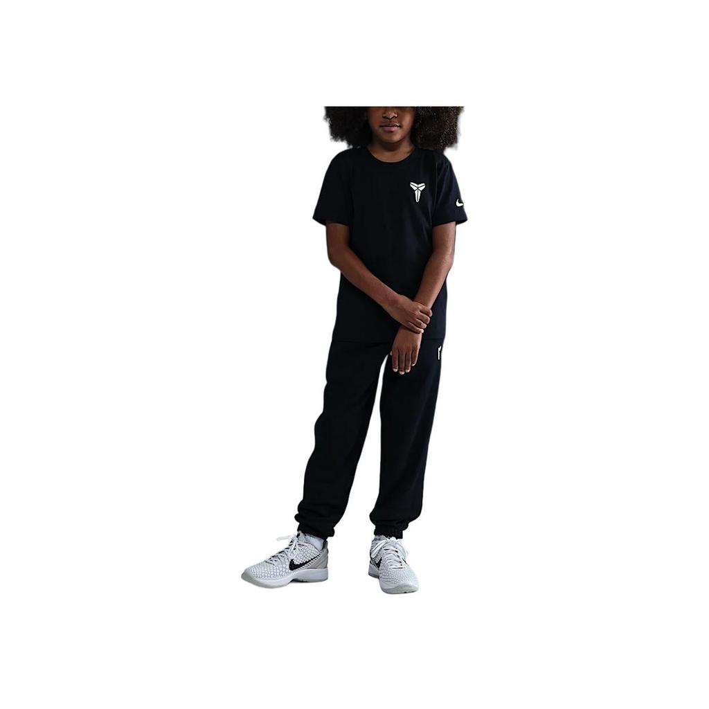 Nike Kobe Series Casual Fashion Short Sleeve Kids Tops Black HM5667-010