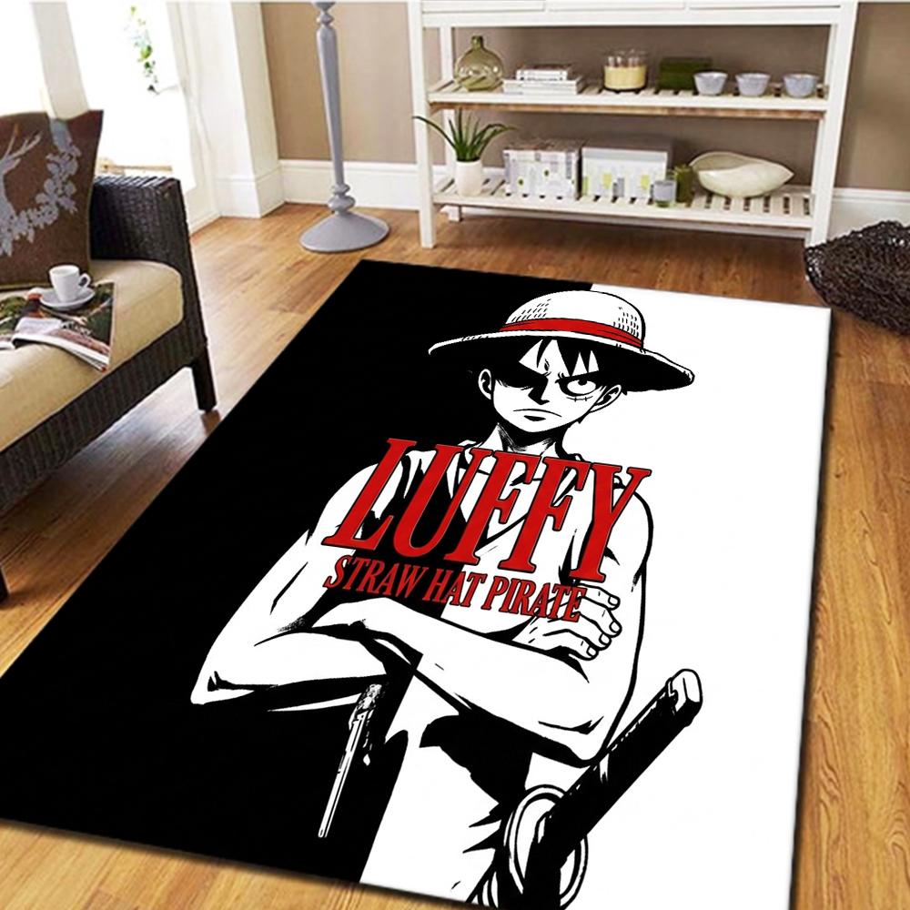 One Piece Bedroom Carpet, Living Room Decor, Home Cool Movie Mat Play Floor Mat -HE83