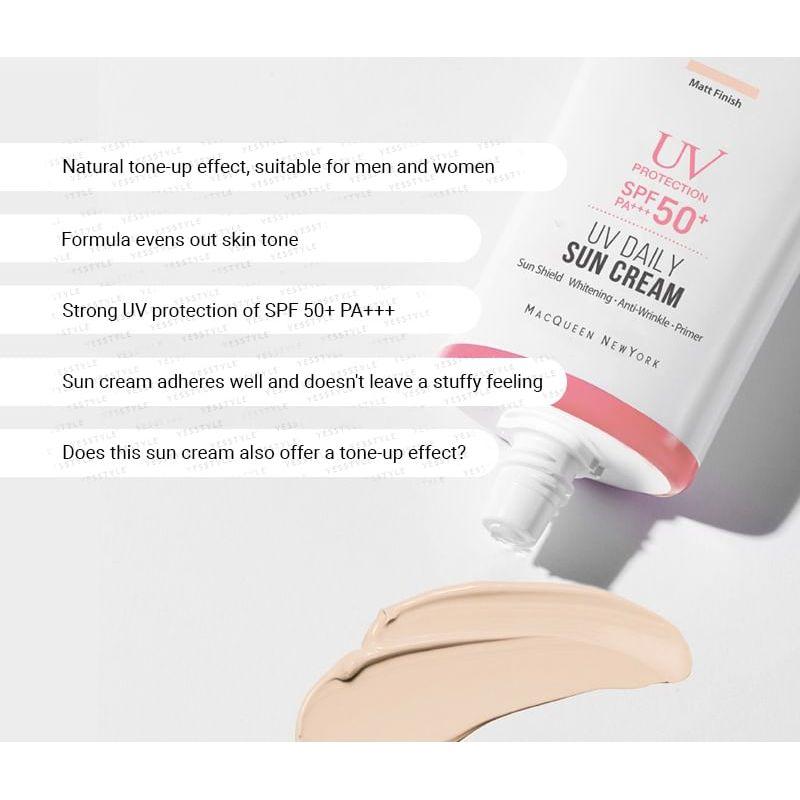 MACQUEEN - Tägliche UV-Sonnencreme (Mattes Finish)