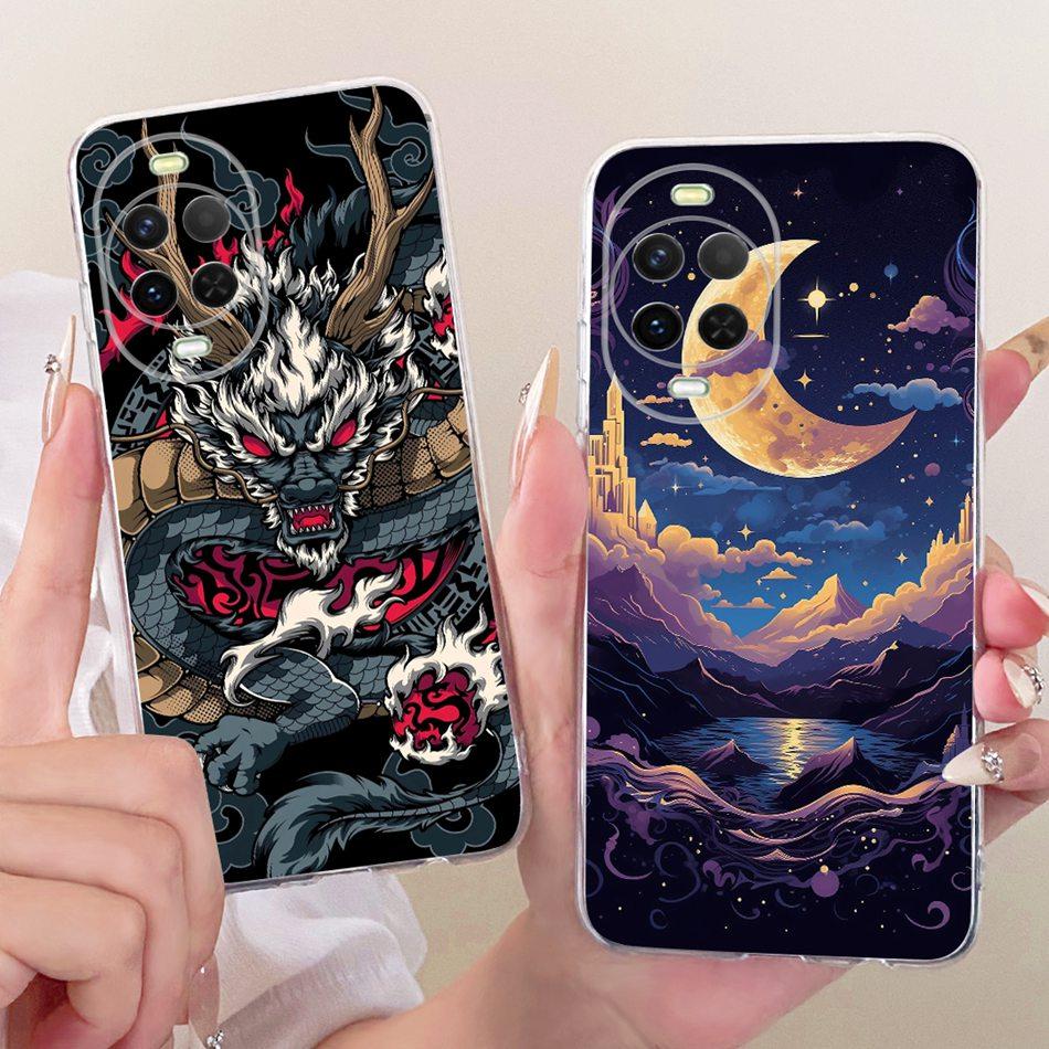 For Huawei Nova 15 15Pro Ultra 2026 Cool Dragon Tiger Pattern Phone Case For Huawei Nova15 15 Pro Soft Silicone TPU Cases Bumper