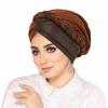 Muslim Women Hijabs Islamic Headwear Braid Head Wrap Chemo Cap Turban Hat