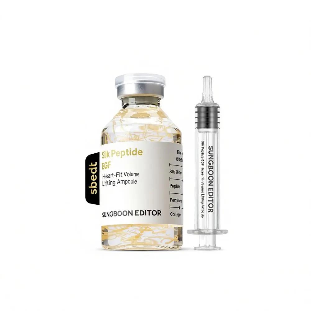 Sungboon Editor Silk Peptide EGF Heart-Fit Volume Lifting Ampoule Firming Care 40ml Double Set