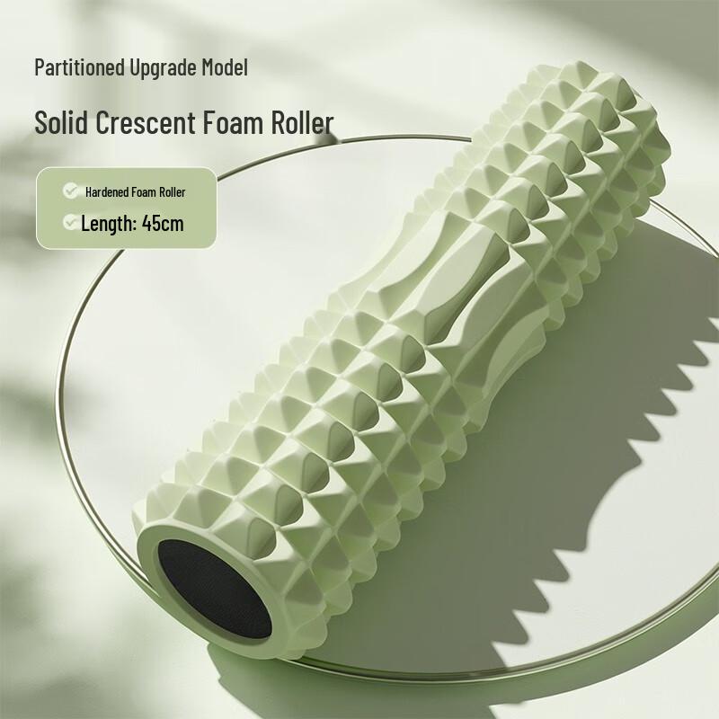 WEZHO Dual-Zone Crescent Solid Foam Roller