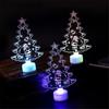 LED Color Changing Mini Christmas Xmas Tree Home Table Party Decor Charm Glitter Christmas Tree