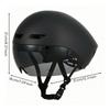 Helmet with Quick-Release Visor Lightweight Road Bike Matte