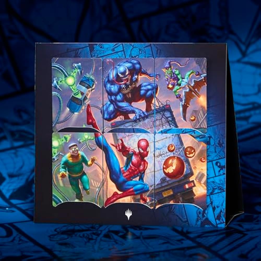 Magic: The Gathering Marvel Spider-Man Scene Box English MTG Treca Wizards of the Coast SPM D4531...