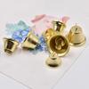 10-50MM Gold Open Trumpet Bell Christmas Decoration Wind Chime Bells for DIY Accessories