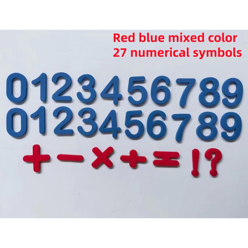 DIY Alphanumeric Refrigerator Magnet ABC Preschool Learning Toy Case for Refrigerator Blackboard Pasting