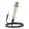 CAROL DUR-916S Professional Vocal Microphone Premium Gold XLR Dynamic Super Cardioid Polar Pattern Dual Shock Absorption Singing Karaoke Speech Switch
