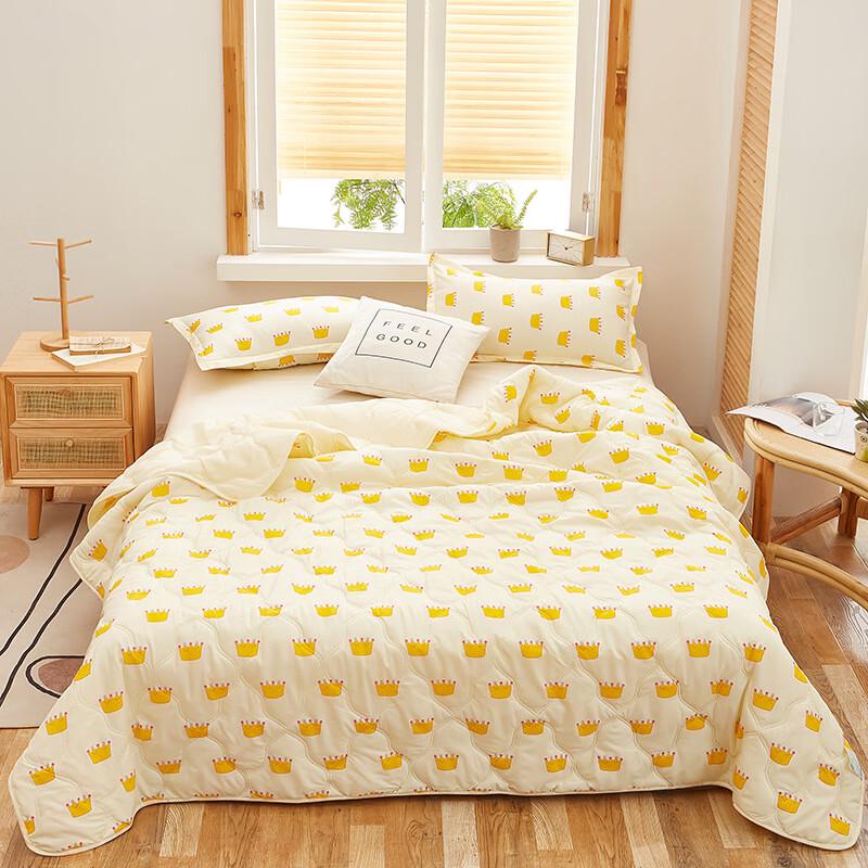 

Brushed Printed Summer Quilt