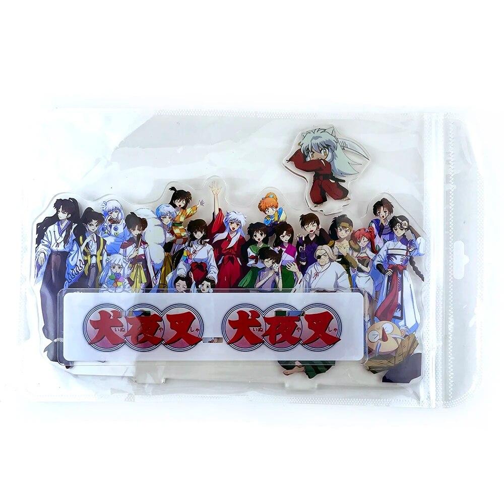 VELKÁ VELIKOST Inuyasha skupina Sesshoumaru Higurashi Kagome Kikyou Sango Miroku akrylový stojánek standee hračka figurka