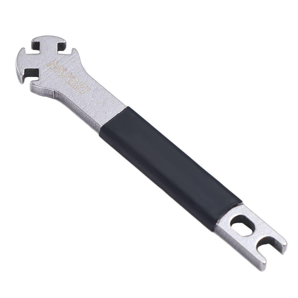 Multifunctional Bike Spoke Wrench Stainless Steel Spoke Cap Tool Wheel Spoke Wrench Tool  Cycling