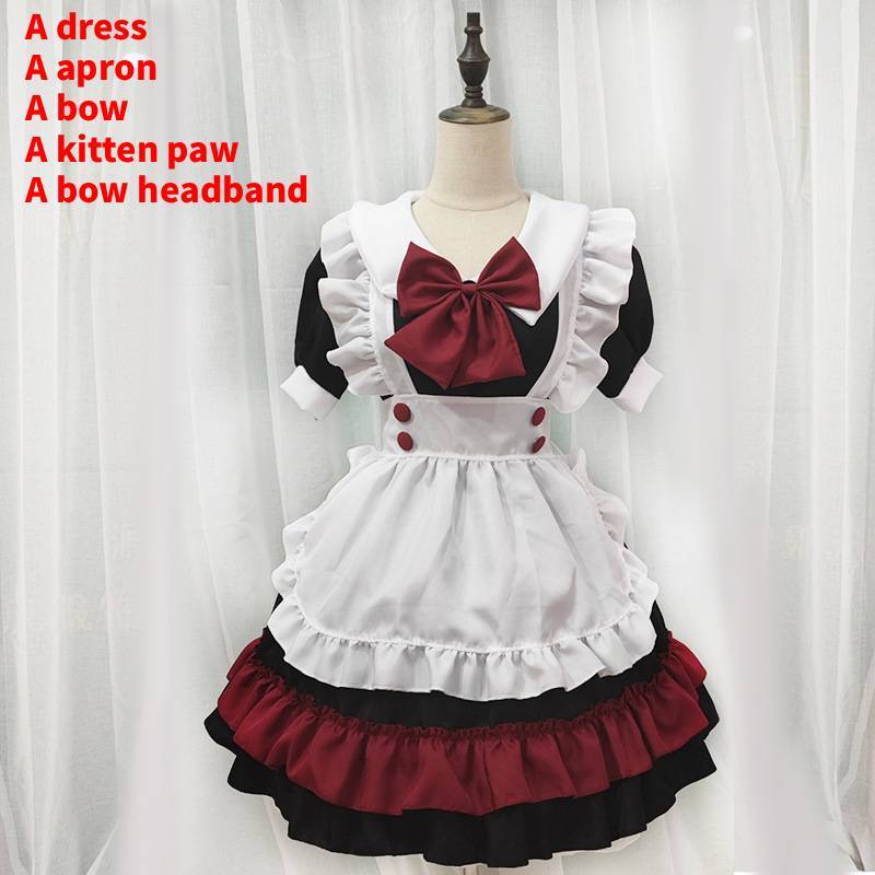 Halloween Vampire Little Demon Lolita Cosplay Dress With Cotton Blend Fabric For Cosplay Fans