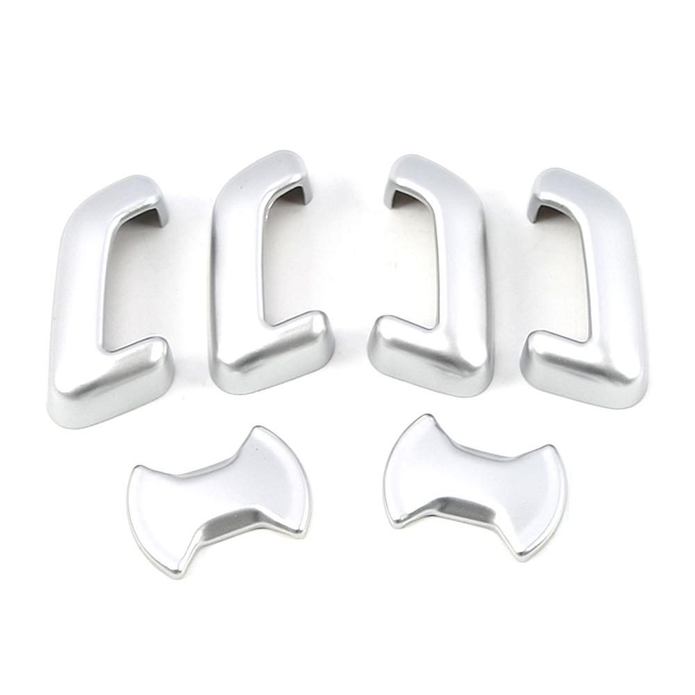 

Для Volkswagen VW ID.4 ID4 2022 2023 автомобильный внутренний цвет ремонт сиденья кнопка переключения крышка отделка наклейка анти Matte Silver