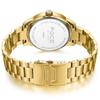 Poce Milano Men's Metal Watch 43mm FM8011 M-GD + Case + Metal Band Tool Set