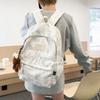 Schoolbag Graffiti Fashion Lightweight Backpack New Leisure Travel Backpack Men's and Women's Large Capacity Junior High School Student School Bag