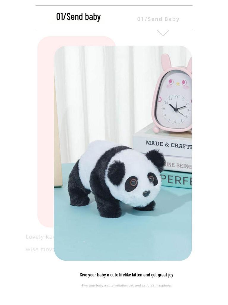 Walking Plush Panda Toy with Sound