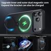 360 Rotating Kickstand Magnetic Carbon Fiber Pattern Case For iPhone 17 Pro Max 16 Plus 15 14 13 12 Comfortable Grip Slim Cover