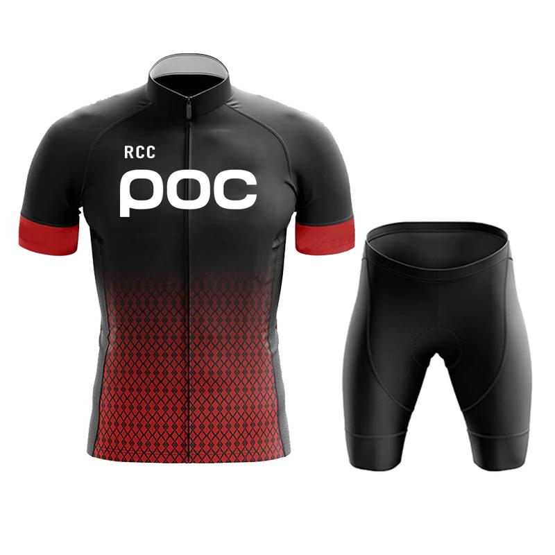 

Rcc Poc Cycling Set Fiets Uniform Zomer Wielertrui Set Weg Fiets Jersey Mtb Fietskleding Ademende Fietskleding 2026 Asian size - S