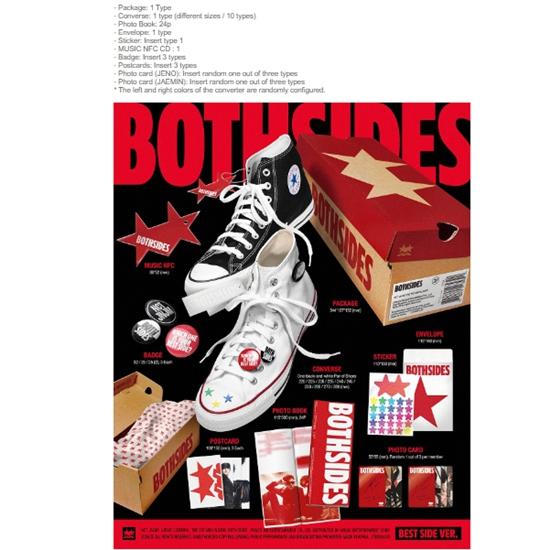 JNJM (?NCT JNJM) 1st Mini Album - ?BOTH SIDES (Smart Ver.) (??BEST SIDE Ver.)