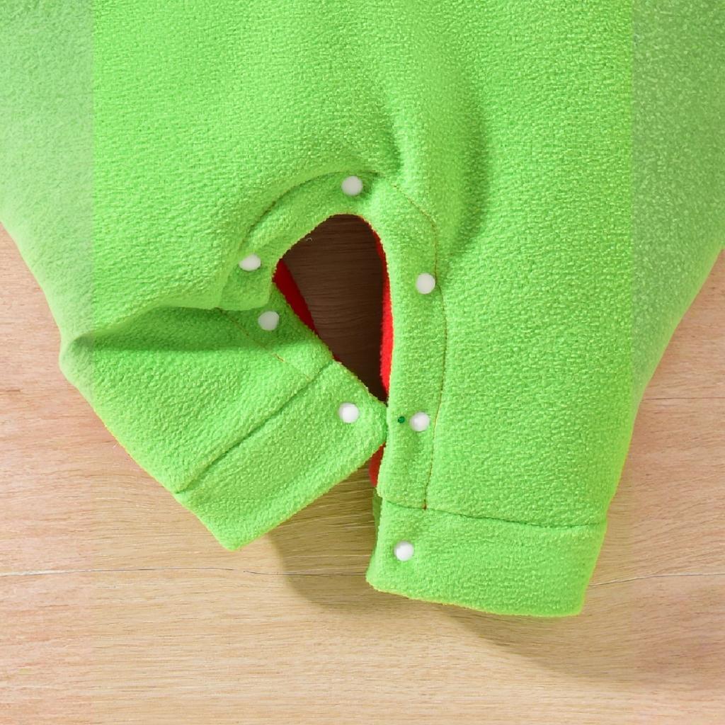 Baby Christmas Party Patchwork Romper Costume