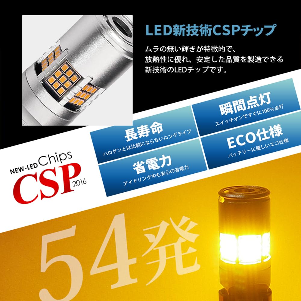 SEEK products CSP2016 CSP2016 LED Turn Signal with Fan, Stealth Specifications, 1,300 lm, Explosion,
