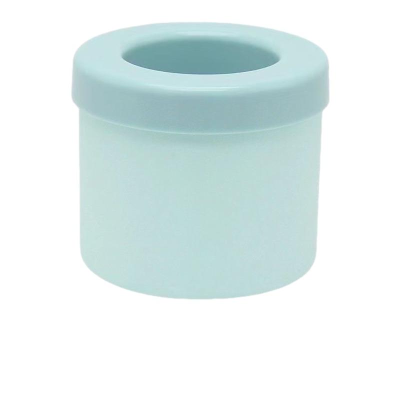Silicone Cylindrical Ice Cube Tray - Home Ice-making Mold - Food-grade Creative Ice Cube Cup - Playful Squeeze Design - Ice Storage Box