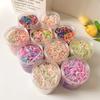 Disposable Rubber Band Boxed Children'S Hair Accessories Baby Hair Band High Elasticity Girl Tie Hair Colored Hair Rope Rubber Band