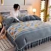 Four-Piece Set Of High-Gram Milk Fleece,4-Pcs Set Of Thickened Milk Fleece,4-Pcs Set Of Maternal And Infant Grade Farley Fleece, Class A
