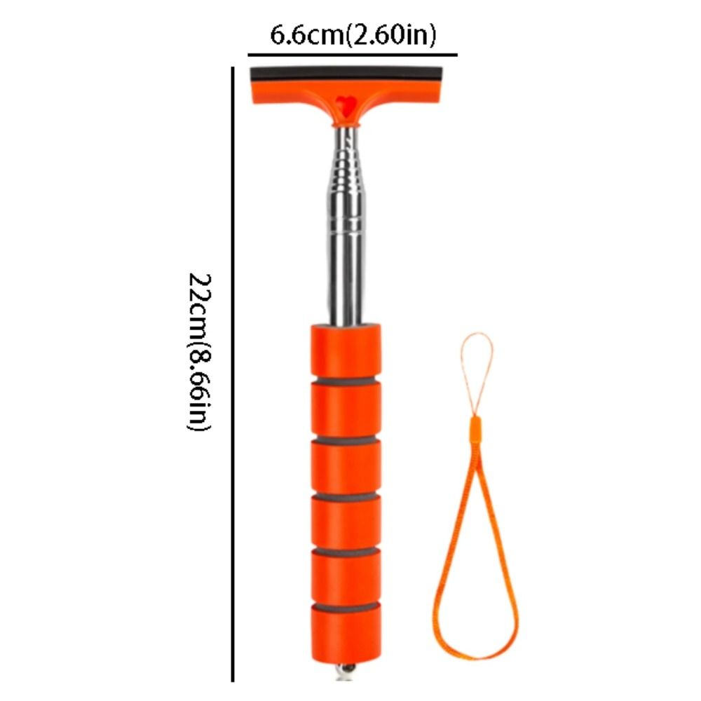 Layered Brush Head Car Rearview Mirror Wiper Glass Rain Cleaning Tool  Glass Care