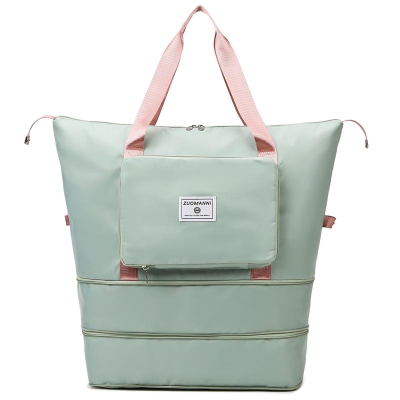 Travel bag Large capacity foldable business trip boarding bag Student accommodation storage bag Portable maternity luggage bag