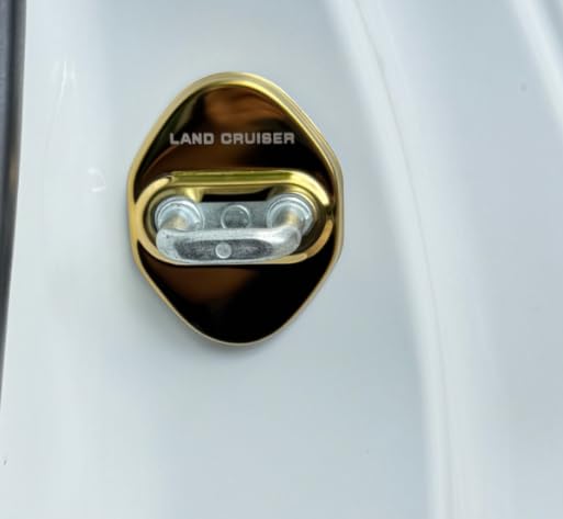 

TADOKAPATU Toyota LAND CRUISER 250 Series Exclusive Striker Cover, Door Lock Cover, Plating, Accessories, золотой
