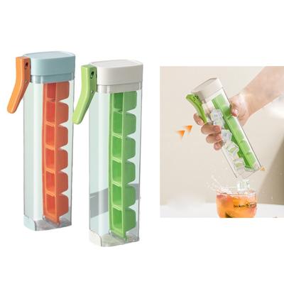 Quick and Simple Ice Maker Convenient Ice Tray Easy Removal 1 Hand 1 Press Ice Cube Tray for Drinks Juice