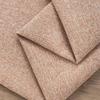 All-Polyester Solid Color Linen-Like Sofa Fabric with Soft Bag Process - Composite Flocking Fine Linen Canvas