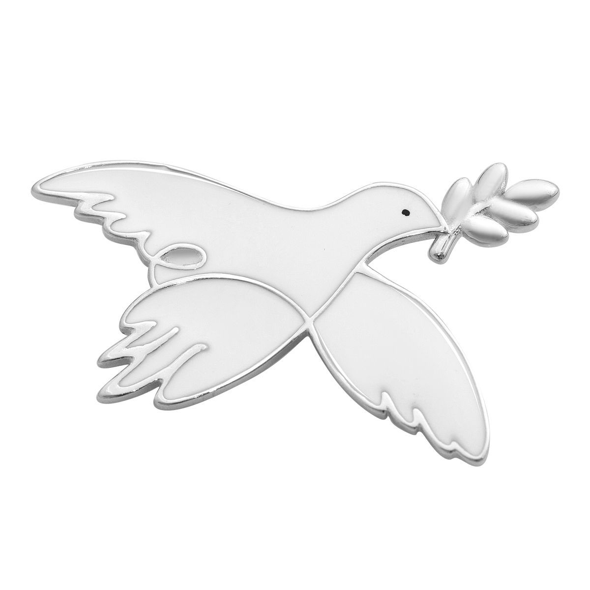 

Срібна брошка з емалью (2157137)