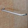 Push and Pull Stainless Steel Glass Shower Door Handle Bathroom Door Knobs Grab Bar Rail Replacement Parts Towel Bar Single Sided (Size : 450mm)