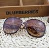 3113 Sunglasses Women Driving Sunglasses Large Frame Glasses Women Trendy Retro Women Black Sunglasses