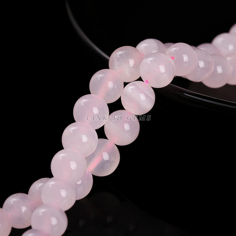 Pink Calcite Beads for DIY Bracelet Jewelry