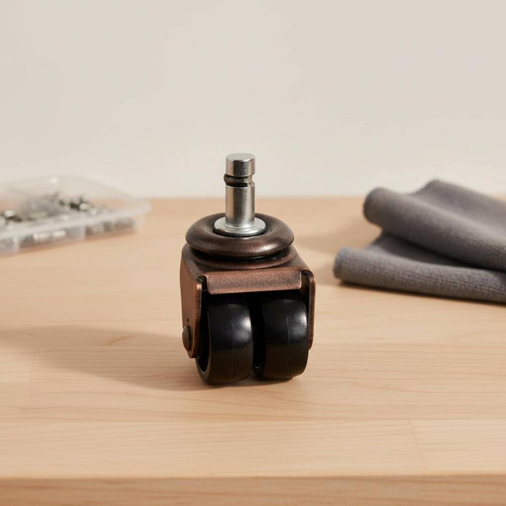 Upright Piano Caster Wheel Heavy Duty Antique Piano Caster Wheel Instrument Hardware High Load Capacity for Replacement