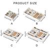Expandable Drawer Organizers for Kitchen Utensils Adjustable Tray with Multiple Compartments for Spoons Forks and Knives