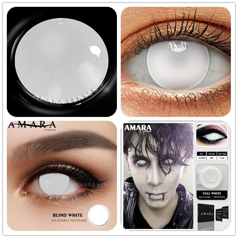 AMARA 2 Stück Cosplay Anime Augen Linsen für Augen AYY Serie Make-up Sharingan Beauty Kontaktlinsen Augenkosmetik Farblinse Augen
