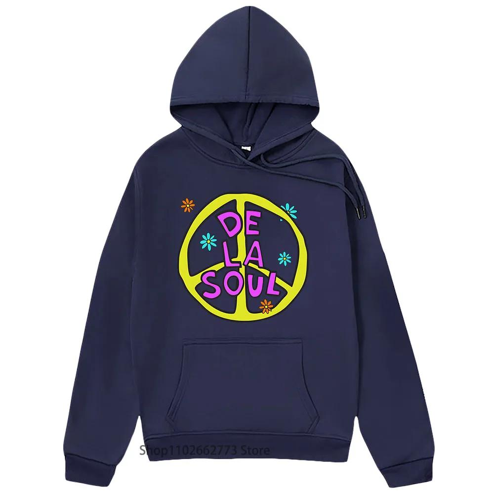 De La Soul Music Hoodies High Street Hip Hop Sweatshirt Fashion Anime Streetwear Men Women Clothing Y2k Top