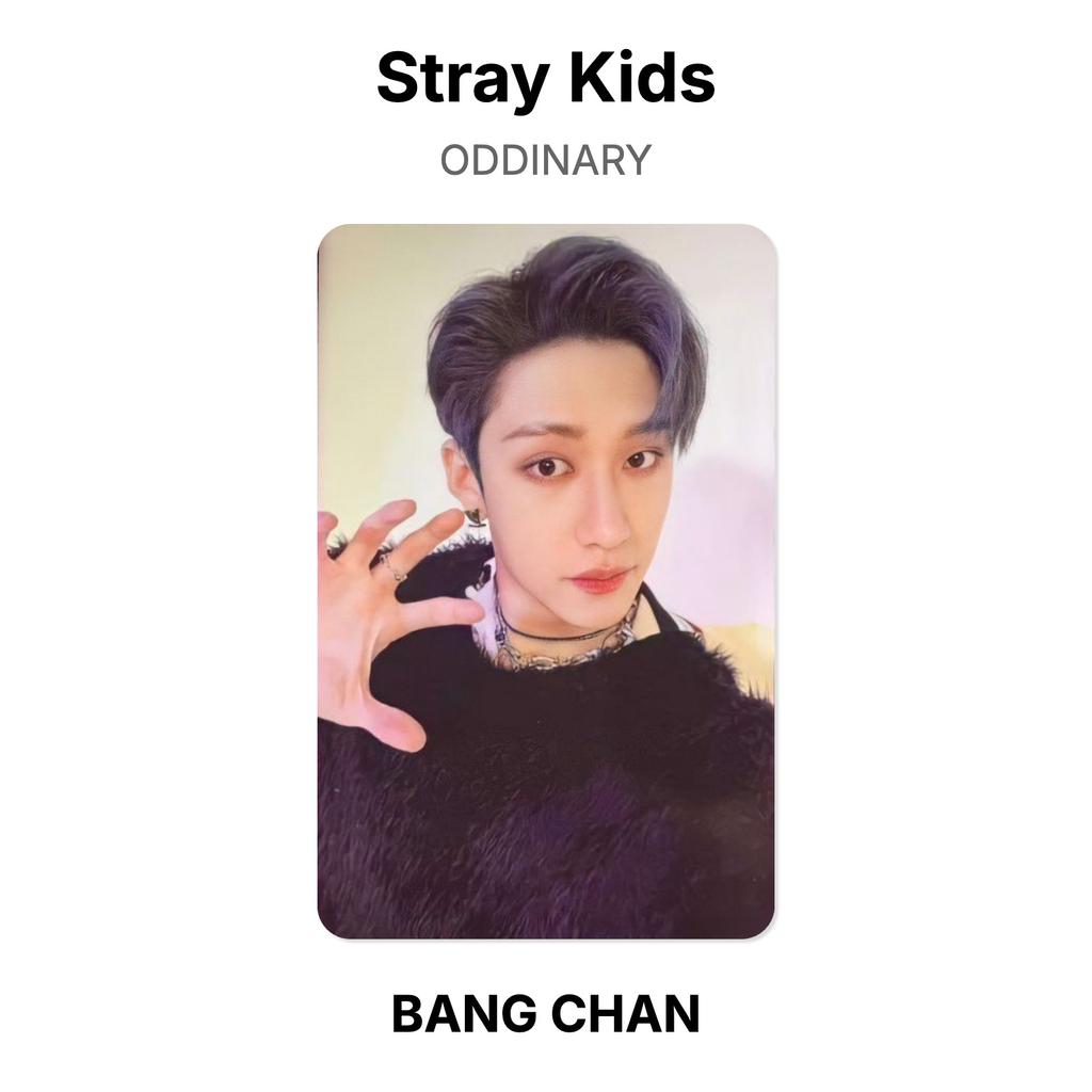 Stray Kids ODDINARY Official Photocard