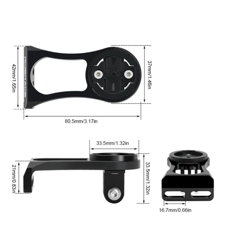 Bicycles Computer Mount Adjustable Holder Cycling Extension Mount for Handlebars Bikes Computer Camera Stem Brackets