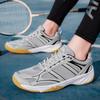 2021 new large size genuine badminton shoes fluorescent breathable training match tennis table tennis shoes sports shoes